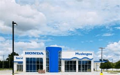 Honda of muskogee - Traveling To Honda Of Muskogee From Pryor. Pryor area car buyers can arrive at our dealership in as little as minutes by taking US-169 S to OK-351. Then, take the US-62 W exit from OK-351 and find our dealership on N Main Street here in Muskogee. An alternate route is to hop on US-412 E to US-69 S. No matter which route you select, our friendly ...